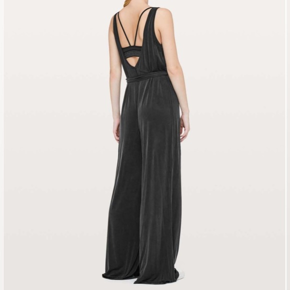 lululemon athletica Pants - Lululemon Principal Dancer Jumpsuit in Black Size 12